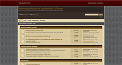 Desktop Screenshot of forum.hajhosszabbitas-hairtrend.hu
