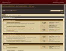 Tablet Screenshot of forum.hajhosszabbitas-hairtrend.hu